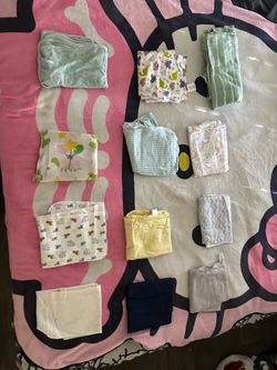 Baby receiving blankets