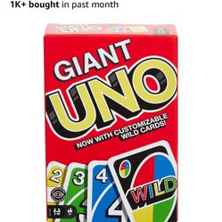 Giant UNO Set Customizable 