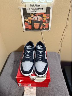 Brand new Nike Georgetown Dunks size 13 with original box and proof of purchase.