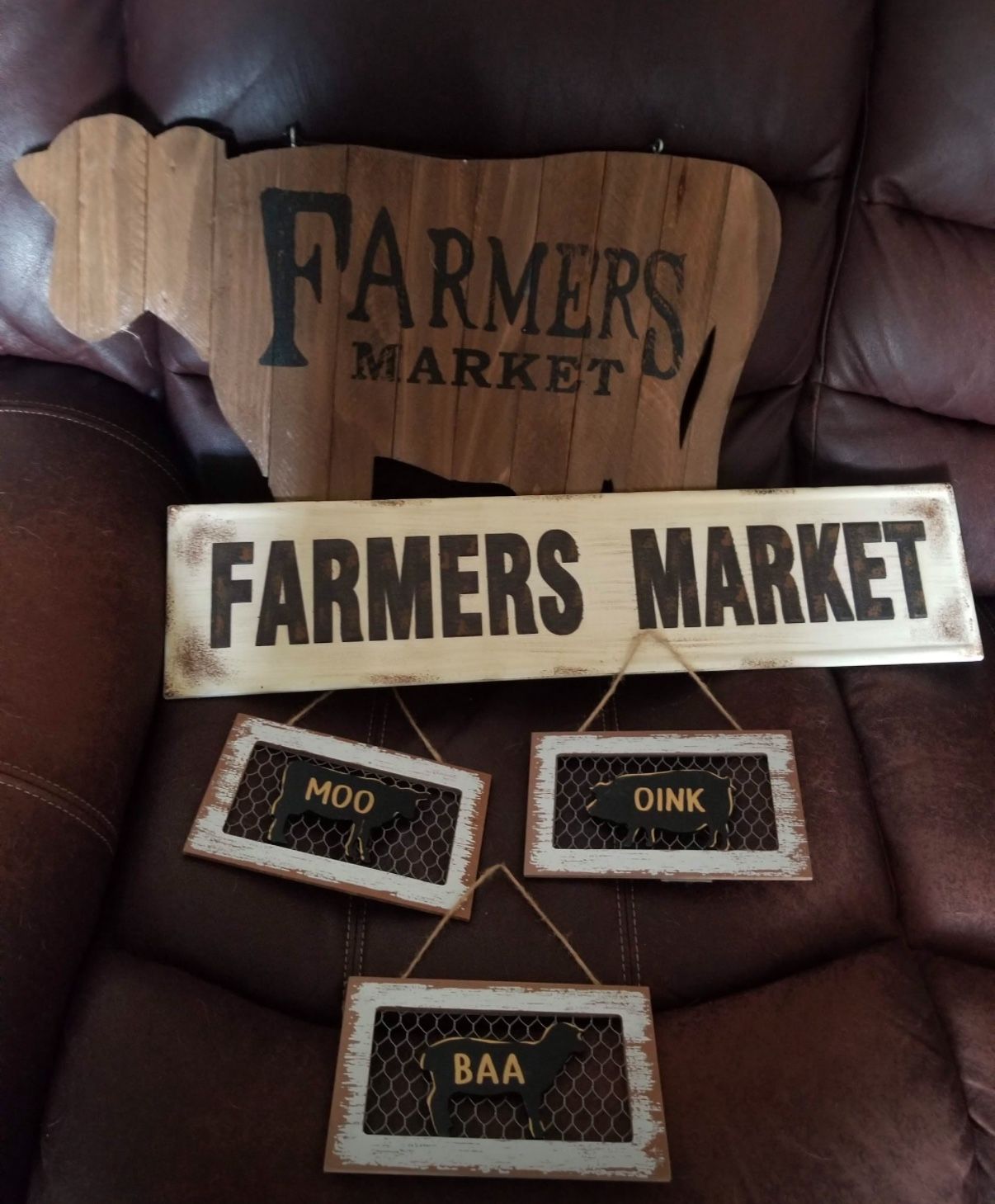 Hobby lobby large cow farmhouse decor