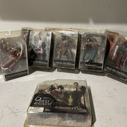 Mcfarlanes Monsters Of Madness Figures Set, VERY RARE