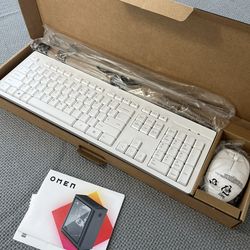 NEW HP Wired Keyboard & Mouse Combo – Open Box