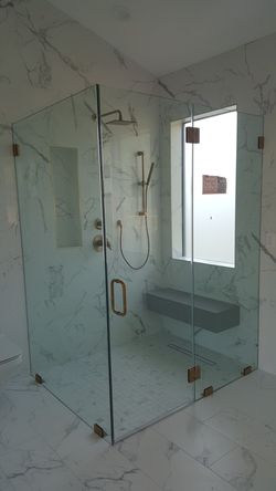 Shower door