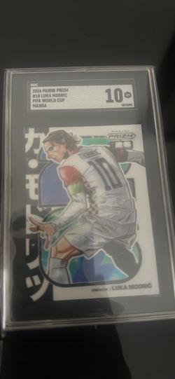2026 World Cup prism card Luka Modric SGC 10