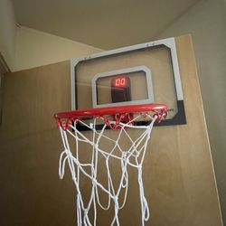 Basketball hoop to put in your door