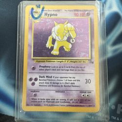 Hypno #8 Pokemon Fossil