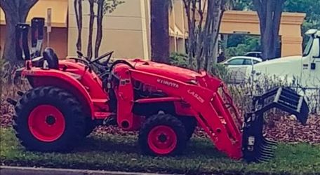 2014 KUBOTA L3901 DIESEL 4X4 TRACTOR
