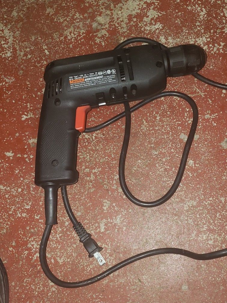 Black And Decker Drill
