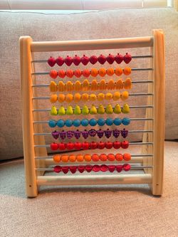 B. Toys Wooden Fruit Abacus