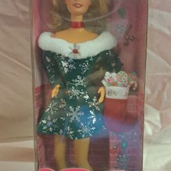 1997 Mattel Barbie Doll Festive Season Christmas Special Edition