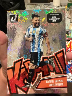 2025-26 Donruss FIFA World Cup Kaboom JUMBO Lionel Messi Argentina #1