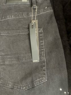 Brand new black amiri jeans size 38