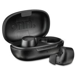 Bluetooth Wireless Earphones w/Charging Case and Touch Controls, Black