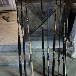 Saltwater fishing rods calstar seeker kencor okuma 310 Rodworks