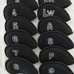 Golf Clubs  - Iron Covers