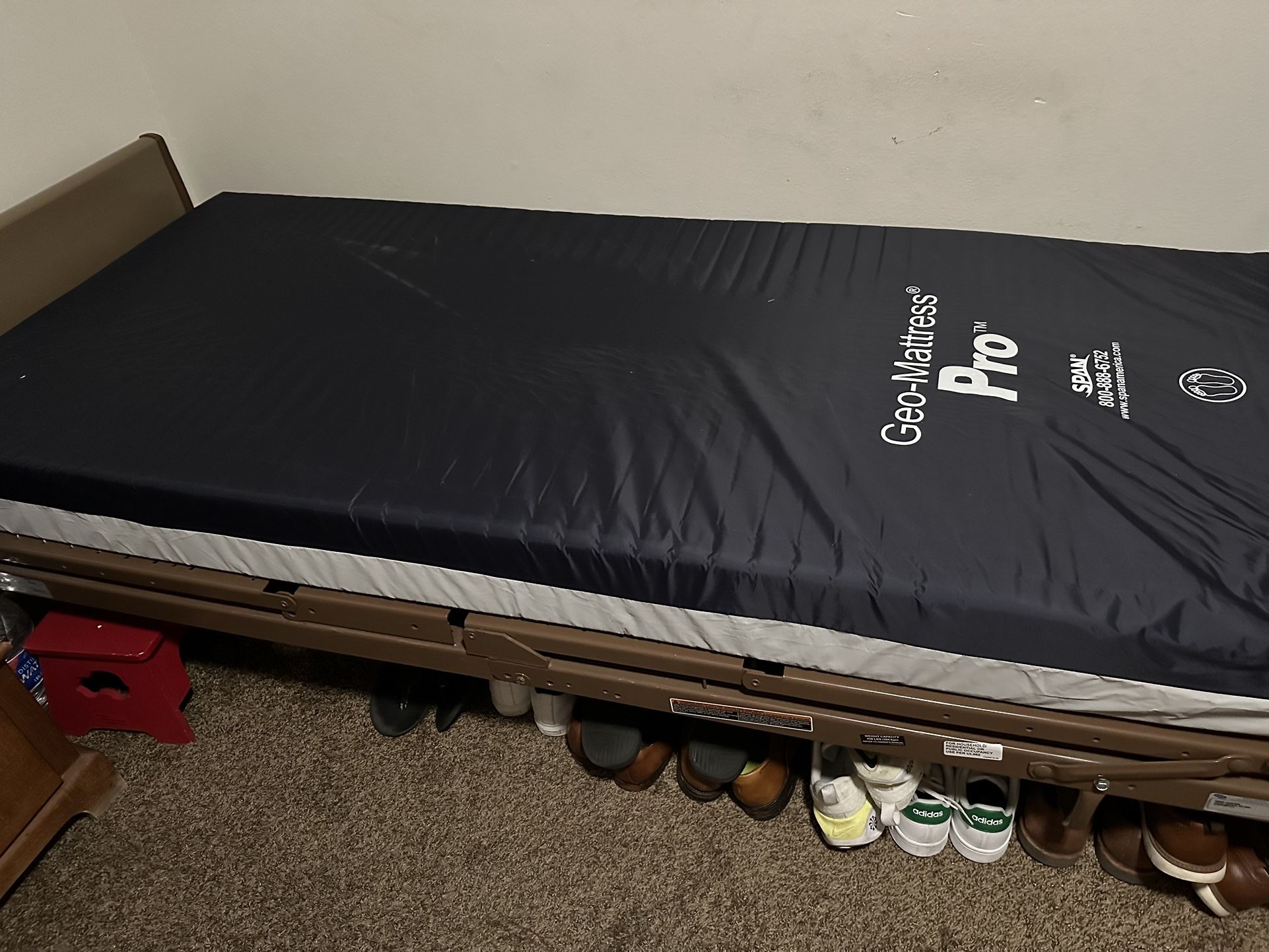 Electric Home Care Bed (frame and mattress)