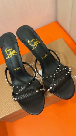 Black Red Bottoms Size 40 NIB