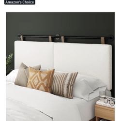Nathan James Charlie Wall Mount Hanging Headboard (King) $110.00 (MSRP $179.99) OBO
