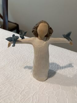 Willow Tree Angel of Happiness