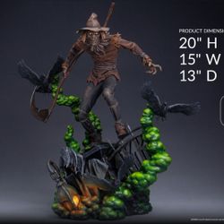 Tweeterhead Scarecrow Statue 