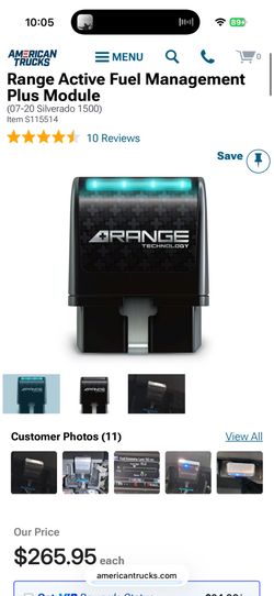 Range AFM Delete, Chevrolet Silverado Device