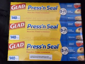 GLAD Press'n SEAL Multi-Purpose Sealing Wrap 3 Pack (420 Total Square Feet)