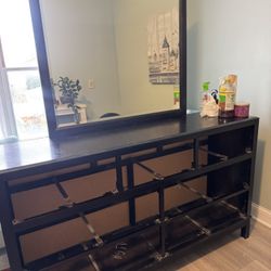 6 Drawer Dresser With Mirror 