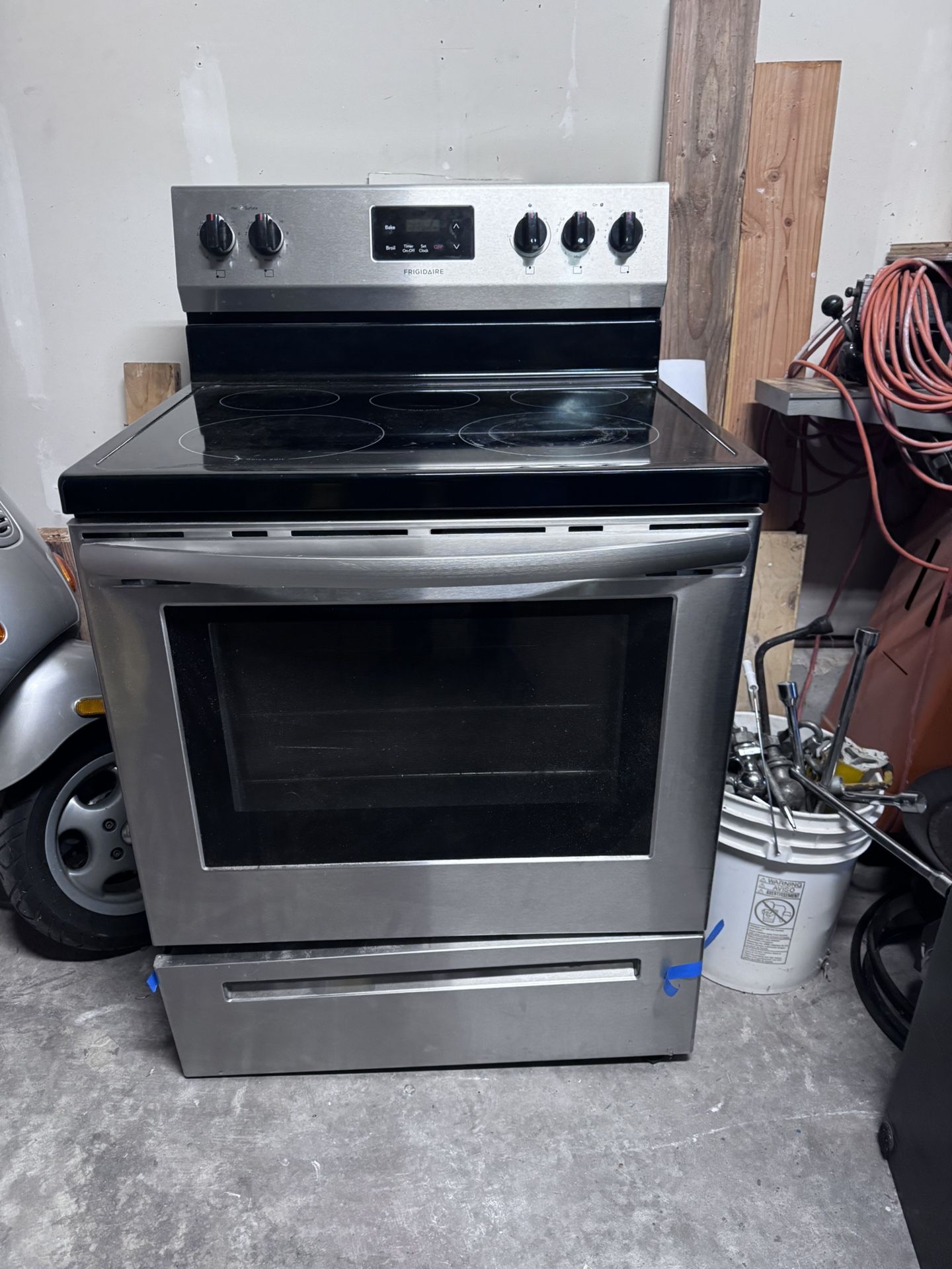 Frigidaire Electric Stove Stainless Steel