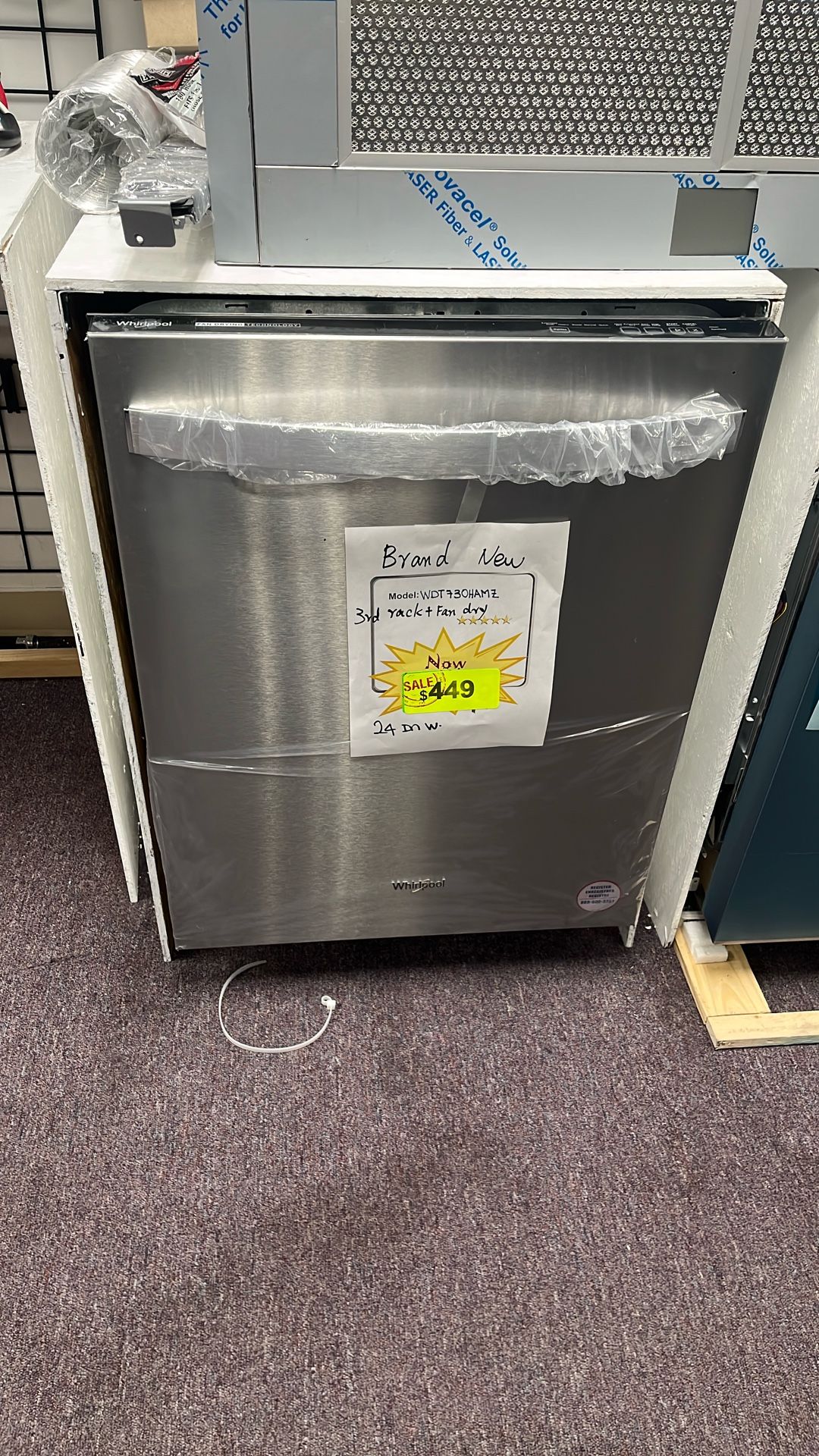 Dishwasher Stainless Steel New Open Box - Main Image