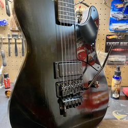 Black Floyd Rose Telecaster