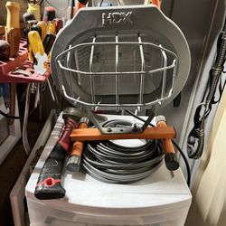 HEX FLOODLIGHT/CORDED