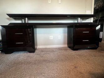HEADBOARD WITH 2 NIGHTSTANDS