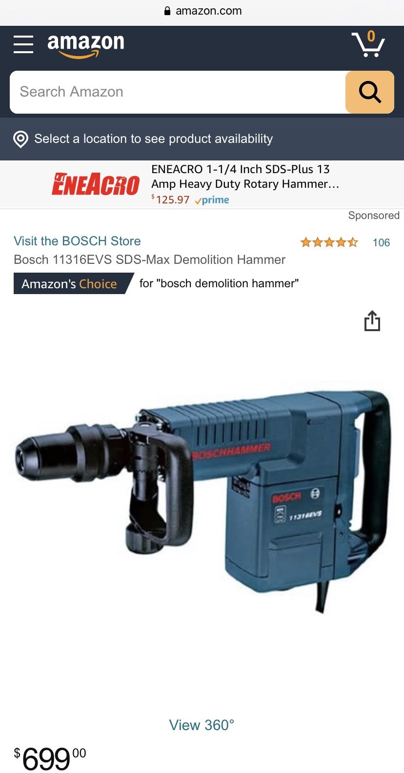 Sds Demolition Hammer