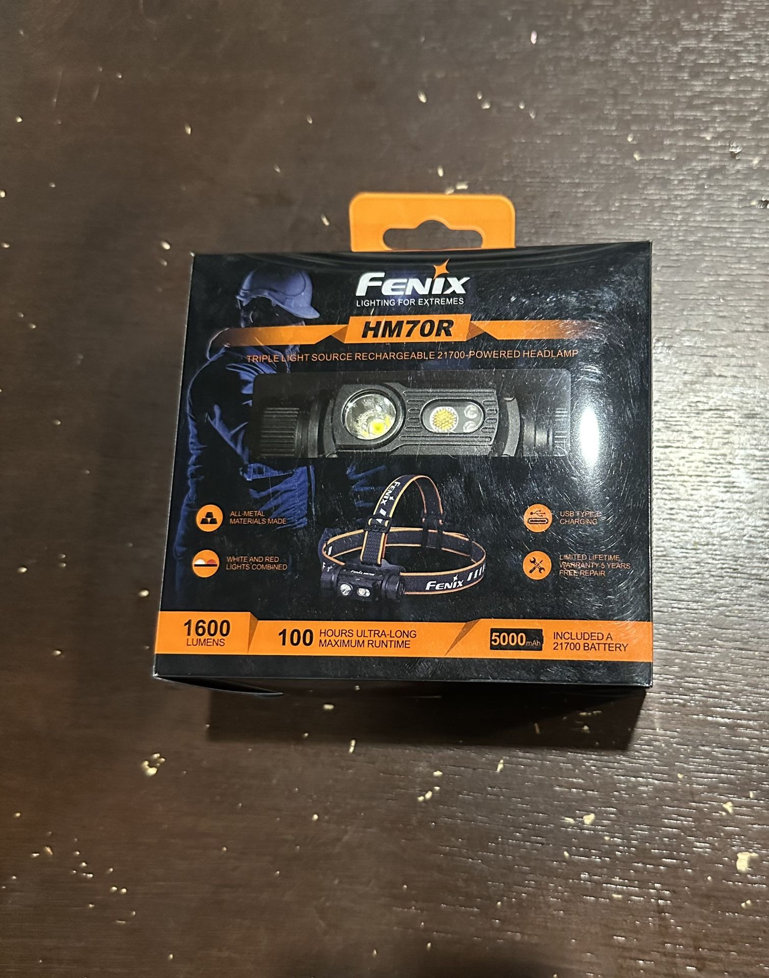 Fenix HM70R Rechargeable Headlamp
