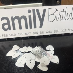 Wall Family Birthday Reminder