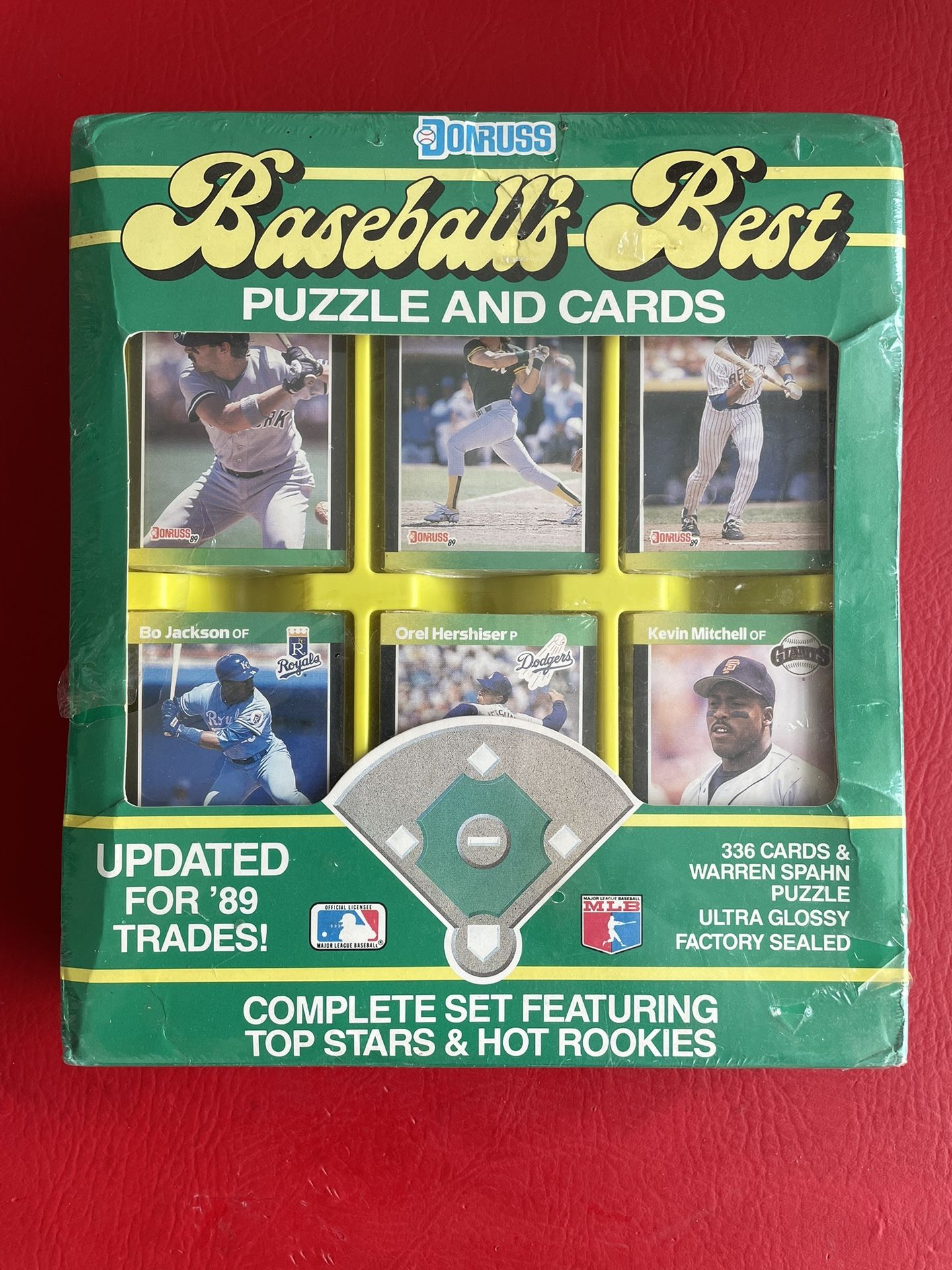 1989 Donruss Baseball's Best Factory Sealed Card Set Ken Griffey & Randy Johnson And Bo Jackson 