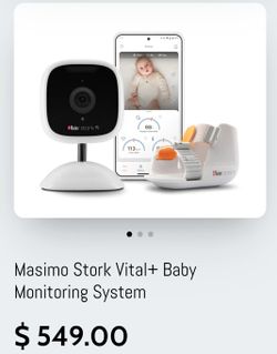 Masimo Stork Vital+ Baby Monitoring System