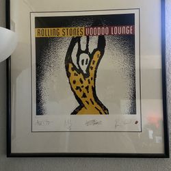 Rolling Stones Voodoo Lounge Poster