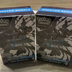Black Bolt Booster Bundles