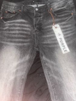 purple jeans