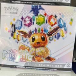 Pokemon Prismatic Evolutions Elite Trainer Box