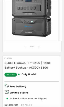 Bluetti AC300 + B300