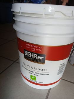 Interior paint only used half of it