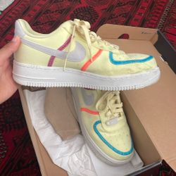 nike air force 1 ‘07 Lime