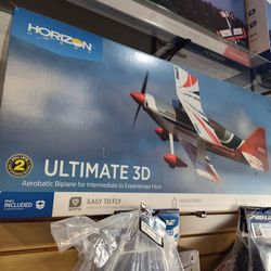 Ultimate 3D RC airplane bind and fly brand new in a box summer special deal $289 plus tax