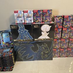 Pokemon Lot -ETBs, Booster bundles & Blisters