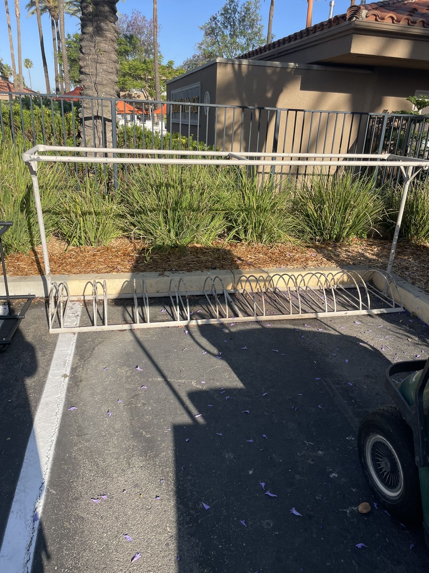 Big steel bike rack