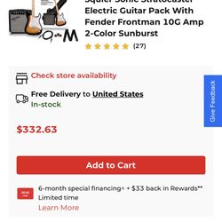 Electric Guitar For Sale