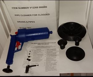 NEW professional compressed air pipe cleaner for clogged drains and pipes $20 FIRM