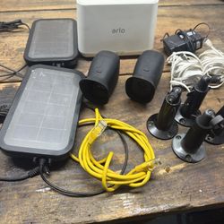 Arlo Security Cameras Base Station Solar Panel